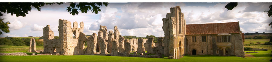 priory of castle acre norfolk england